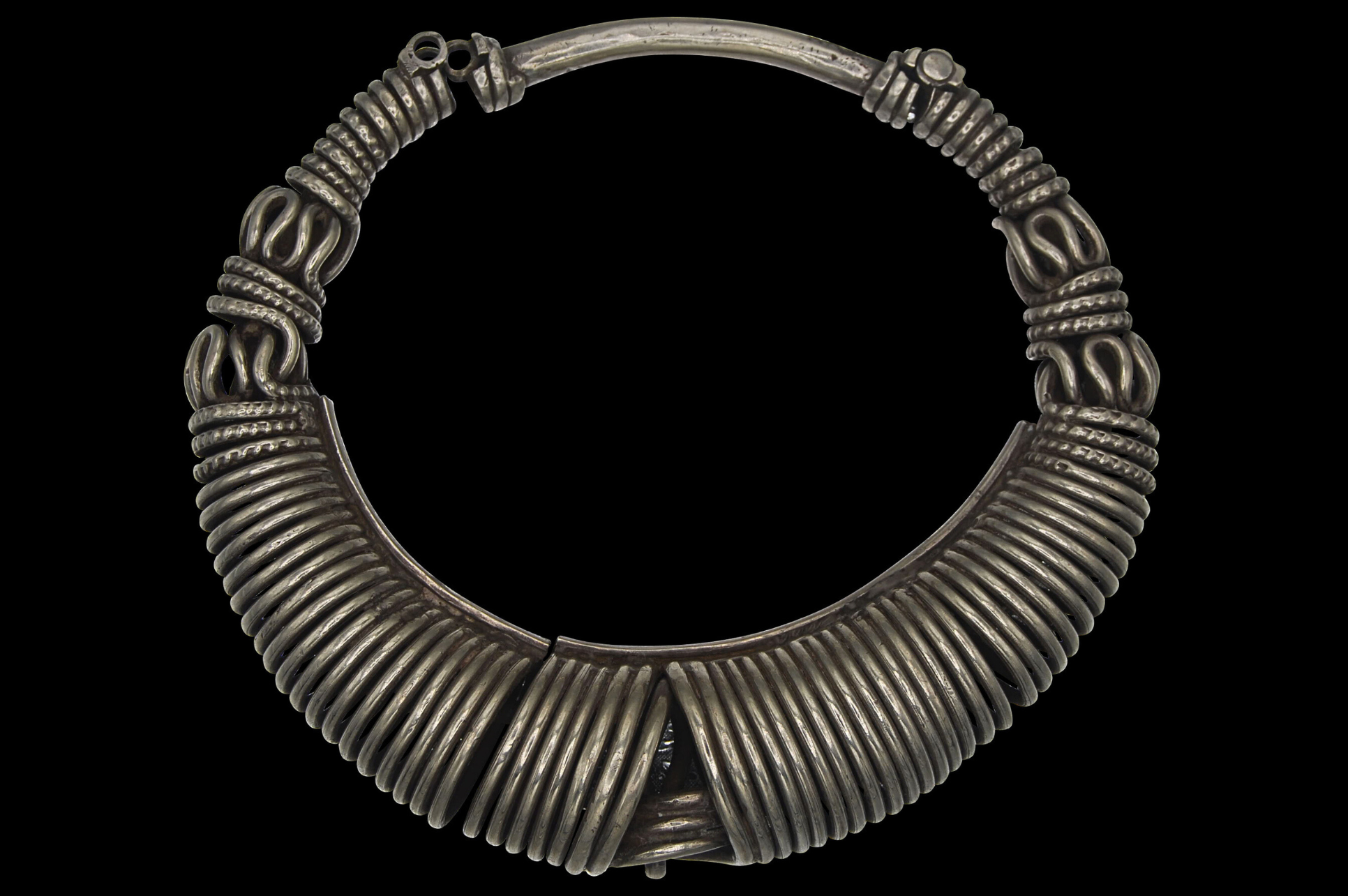 Silver Torc Necklace From Kutch Gujarat